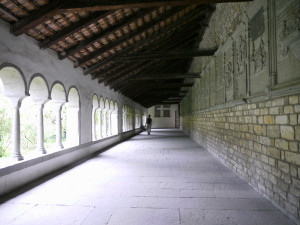 シャフハウゼンの大聖堂回廊