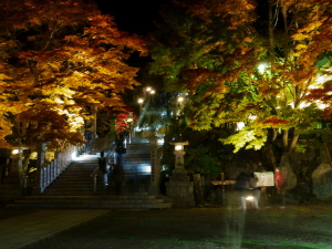 32_21_44_大山神社_夜の階段